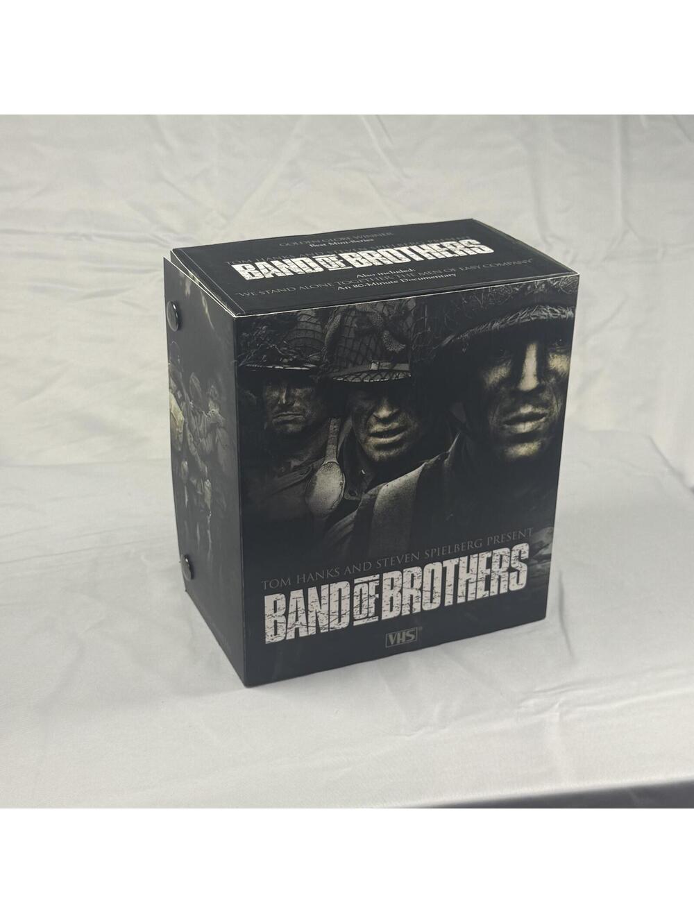 Band of Brothers VHS 6-Tape Box Set HBO 2002 + Documentary